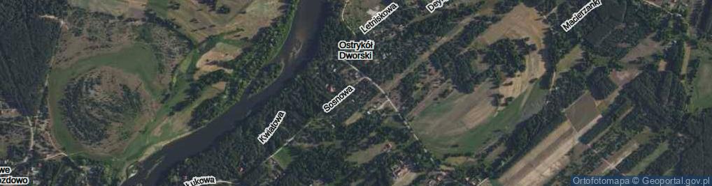 Zdjęcie satelitarne Jaskółcza ul.